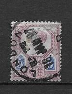 LOTE 1884  ///  GRAN BRETAÑA - YVERT Nº: 99  //  CATALOG. 2014/COTE: 10€    //  ¡¡¡ LIQUIDATION !!! - Used Stamps
