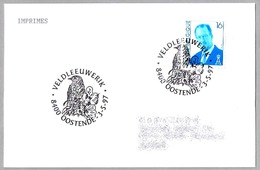 ALONDRA COMUN - EURASIAN SKYLARK - VELDLEEUWERIK. Oostende 1997 - Mechanical Postmarks (Advertisement)