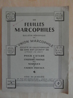 LES FEUILLES MARCOPHILES N° 167 (DECEMBRE 1965 / 120 PAGES / PLUSIEURS PHOTOS) - BULLETIN DE L'UNION MARCOPHILE - Philately And Postal History
