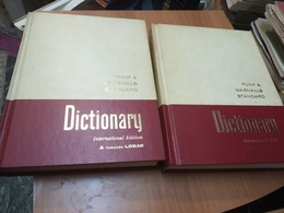 DICTIONARY INTERNATIONAL EDITION: FUNK & WAGNALS STANDARD (2 Vol.) - 1506  Pages IN VERY GOOD CONDITION - Wörterbücher