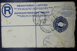 South Africa: Registered Cover Johannesburg 20-11-1923  HG 6 - Storia Postale