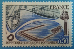 France 1977 : Extensions Portuaires De Dunkerque N° 1925 Oblitéré - Used Stamps
