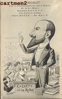 ILLUSTRATEUR JEAN ROBERT ESPERANTO CARICATURE SATIRIQUE CARLO BOURLET CONGRES ESPERANTISTE - Esperanto