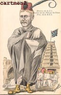 ILLUSTRATEUR JEAN ROBERT ESPERANTO CARICATURE POLITIQUE SATIRIQUE COLONEL POLLEN INDE ELEPHANT CONGRES ESPERANTISTE - Esperanto