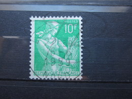 VEND BEAU TIMBRE DE FRANCE N° 1115A , OBLITERATION " LILLE-GARE " !!! - 1957-1959 Mietitrice