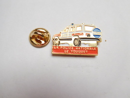 Beau Pin's En Relief , Police Nationale , Le Touquet , Auto 4X4 , Pas De Calais - Police