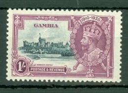 Gambia: 1935   Silver Jubilee   SG146     1/-    MH - Gambia (...-1964)