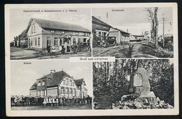 AK/CP Gruß Aus Lürschau  Ruhekrug   Flensburg  Schleswig   Gel/circ.ca. 1930   Erhaltung/Cond. 2-  Nr. 00743 - Schleswig