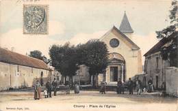 89-CHARNY- PLACE DE L'EGLISE - Charny