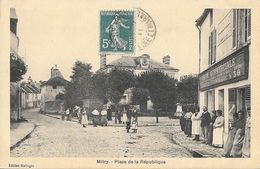Mitry (Seine-et-Marne) - Place De La République, Union Commerciale, Comptoir Economique N° 36 - Edition Malingre - Mitry Mory