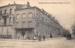 89-AVALLON- GRAND HÔTEL CHAPEAU ROUGE - Avallon