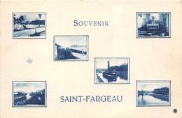 89-SAINT-FARGEAU- SOUVENIR MULTIVUES - Saint Fargeau