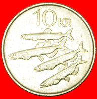 # GREAT BRITAIN CAPELIN FISHES (1984-1994): ICELAND ★ 10 CROWNS 1987! LOW START ★ NO RESERVE! - IJsland