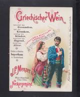 Werbung Griechischer Wein J.F. Menzer Neckargemünd (6) - Neckargemuend
