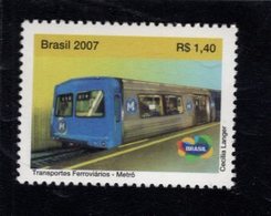 740426966  POSTFRIS  MINT NEVER HINGED EINWANDFREI SCOTT 3023 RAIL TRANSPORT METRO CAR RIO DE JANEIRO - Ungebraucht