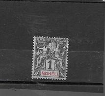 1 * Y & T  *MOHÉLI* 54/58 - Unused Stamps