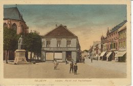 GELDERN-KLEINER MARKT-HARTSTRASSE-F.WOLTERS-OBLITERATION MILITAIRE-LEGERPOSTERIIJ- - Geldern