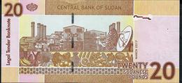 SUDAN P74d 20 POUNDS 2017 UNC. - Sudan