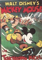 WALT DISNEY  Mickey Mouse In Touchdown Old Postcard - Disneyland