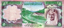 Billet De 5 Riyals N D (1977) Arabie Saoudite - - Saoedi-Arabië