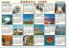 Canada Calendrier 2004 -120X170 - Moderne Ansichtskarten