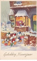 WALT DISNEY  Donald Duck Kwik, Kwek & Kwak Old Cpa. Ltd. - Disneyland