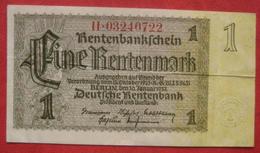 1 Rentenmark 1937 (WPM 173) 30.1.1937 - 1 Rentenmark