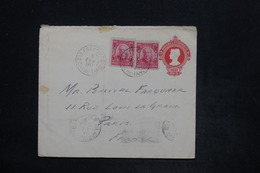 BRÉSIL - Entier Postal + Complément De S. Francisco Pour La France En 1911 - L 25955 - Entiers Postaux