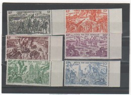 FR 1946 SOMALIS N° 14 à 19 Neufs** MNH - 1946 Tchad Au Rhin