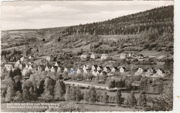 BAD ORB  -   Blick  Zum WINTERBERG  Mit Badeanstalt Und Villbacher Strasse-   Verlag JAENSCH Aus Bad Orb - Bad Orb