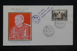 VATICAN - Enveloppe Souvenir De 1963 - L 25982 - Covers & Documents