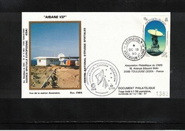 Ascension Island 1990 Space / Raumfahrt   Ariane  V 37 - Ariane Station On Ascension Island - Afrika