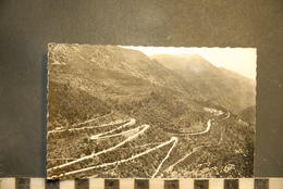 CP, 06, Environs De Sospel,  Les Lacets De La Route Du Col De Castillon,  1968 - Sospel