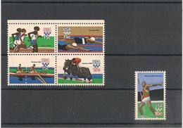 ETATS UNIS  Année 1980 J.O.N°Y/T : 1253/58** - Unused Stamps