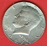 UNITED STATES  # ½ Dollar "Kennedy Half Dollar" 1967 - 1964-…: Kennedy