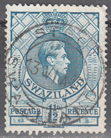 SWAZILAND    SCOTT NO. 29     USED     YEAR  1938 - Swaziland (...-1967)