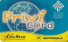Phonecard Singapore Pacnet Motorola - Telecom Operators