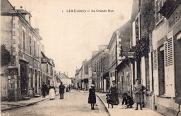 S1547 Cpa 18 Léré - La Grande Rue - Lere