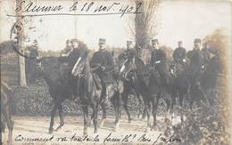 49-SAUMUR- CARTE-PHOTO MILITAIRE- 18 NOVEMBRE 1908, - Saumur