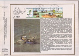 Carte CEF - 2273-76 - La Mer - 1981-1990