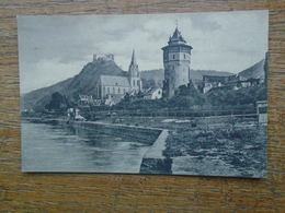 Allemagne , Oberwesel , Mit Ruine Schönburg - Oberwesel