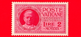 Nuovo - MH - VATICANO - 1929 - Conciliazione - ESPRESSI - Effigie Di Pio XI - 2 - Priority Mail