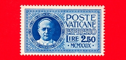 Nuovo - MH - VATICANO - 1929 - Conciliazione - ESPRESSI - Effigie Di Pio XI - 2.50 - Urgente