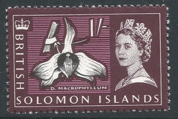 British Solomon Islands. 1965 QEII. 1/- MH. SG 120 - Salomonseilanden (...-1978)