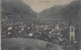 Suisse - Altdorf - Panorama Ville - Postmarked 1908 - Altdorf