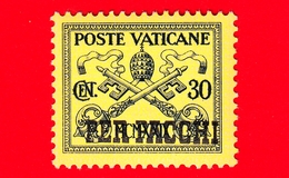 Nuovo - MNH - VATICANO - 1931 - Stemma Pontificio  - Soprastampati - Pacchi Postali - 30 C. - Colis Postaux