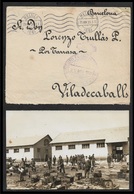 Espagne Spain Spanien - 1926 MELILLA MAESTRANZA Y PARQUE DE ARTILLERIA - FRANQUICIA - CONTENIDO TARGETA POSTAL - Lettres & Documents