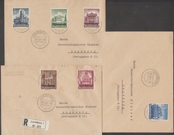 Luxembourg 1941. Occupation Nazie, Trois Lettres - 1940-1944 Occupazione Tedesca