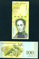 VENEZUELA  -  2017  100 Bolivars  UNC - Venezuela