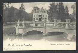 +++ CPA - Environs De Bruxelles - Château Mussain à SAINTES - Nels Série 11 N° 249   // - Tubeke